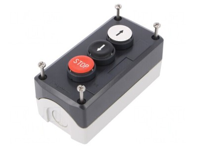 Casetă de comandă Harmony XB5 cu 3 butoane IP66 plastic foto