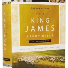 The King James Study Bible, Hardcover, Full-Color Edition