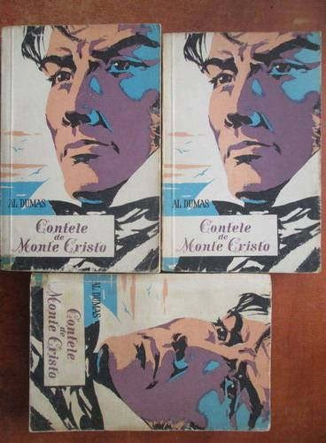 Alexandre Dumas - Contele de Monte Cristo 3 volume (usor uzata)