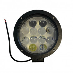 Proiector LED Auto Offroad de distanta, cu lentile 4D, 7 Inch, 60W, 12V-24V, 6500 Lumeni, Spot Beam 10 Grade - BTDL-CY60B