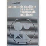 APLICATII DE DUALITATE IN ANALIZA FUNCTIONALA NELINIARA-IOANA CIORANESCU-352081