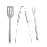 Accesorii pentru gratar Grunman Premium KY1514, otel, 36 cm, set 3 buc