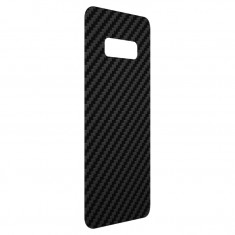 Skin Samsung Galaxy S10, ZAGG InvisibleShield Carbon Feel, 3M, Black foto