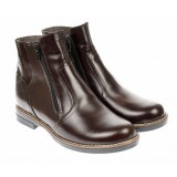 Ghete dama casual din piele naturala box Maro G25MARO