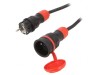 Prelungitor Alimentare 5m Negru 16A, KEL