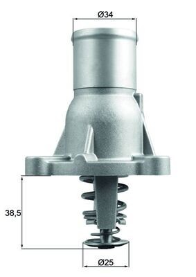MAHLE TI 260 92 termostat,lichid racire