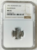 1 LEU 1951 MS 65 - GRADATA NGC - 3935094-022