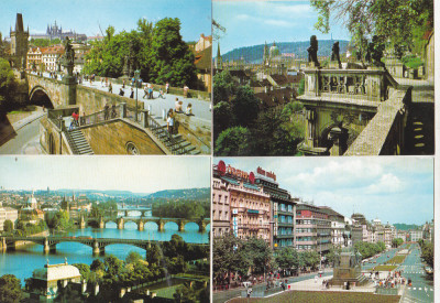 bnk cp Cehoslovacia - Praga - lot 12 carti postale necirculate foto