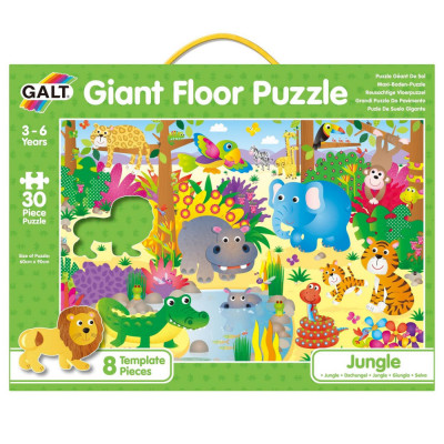 Puzzle Podea: Jungla (30 piese) PlayLearn Toys foto