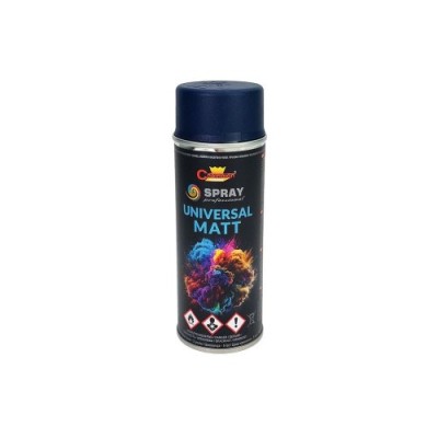 Spray Vopsea Albastru Mat Profesional Champion 400ml Cod: RAL5010 foto