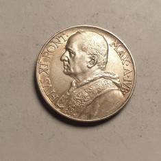 Vatican 10 Lire 1933 1934 Papa Pius XI