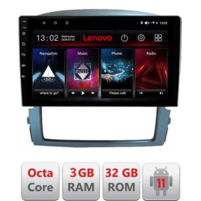 Navigatie Kia Sorento 2002-2008 Android radio gps internet Octa Core 3+32 Kit-sorento2002+EDT-E509-lite LENOVO LITE CarStore Technology foto