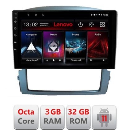 Navigatie Kia Sorento 2002-2008 Android radio gps internet Octa Core 3+32 Kit-sorento2002+EDT-E509-lite LENOVO LITE CarStore Technology