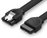 CABLU de date Ugreen, &quot;US217&quot;, SATA 3(T) la SATA 3(T), 0.5m, negru &quot;30796&quot; (timbru verde 0.08 lei) - 6957303837960