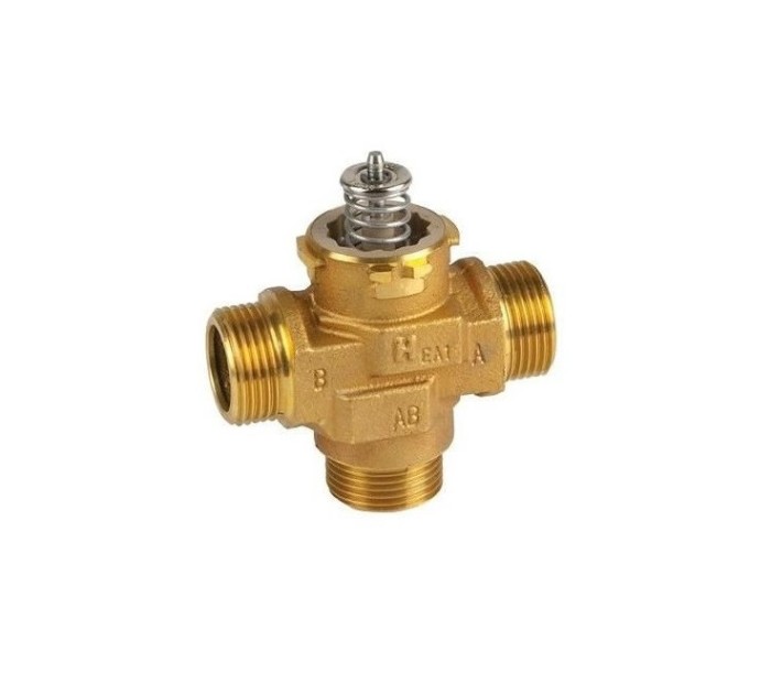 Ventil de zona cu 3 cai, FI 1&amp;quot;, PN 20, DN 25 KVS 7,7