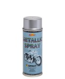 Spray Vopsea Acrilic Metalizat Argintiu Champion Color 400ml pentru Auto Moto Elemente Metalice