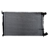 Radiator racire Peugeot 406, 08.1995-04.1999 1,9 Td 66kw; 2,0 T 108kw; 2,1 Td 80kw , Diesel, M/A, Cu/fara AC, cu conectori rapizi intrare/iesire, 640, Rapid