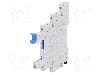 Stativ, DIN, pentru relee HR10, HR20, 5 pini, LOVATO ELECTRIC - HR1XS230