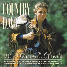 CD Country Love - 20 Heartfelt Greats, original