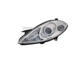 Far Mercedes Clasa A (W169), 09.2004-05.2008, montare fata, stanga, cu lentile; H7+H7; pneumatic; halogen, MAGNETI MARELLI