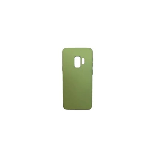 Husa silicon soft-touch compatibila cu Samsung S9 Verde