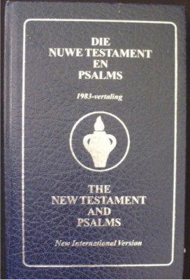 Die Nuwe Testament en Psalms/ The New Testament and Psalms Afrikaans-English foto