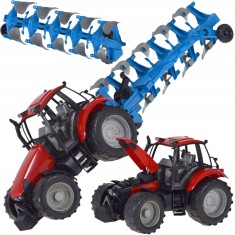 TRACTOR, MAȘINĂ AGRICOLĂ, REMORCĂ, GRĂDINĂ, FERMIER, JUCĂRIE PENTRU COPII