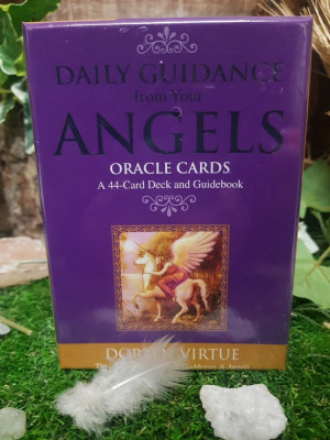 Calauzire Zilnica de la ingerii tai CARTI ORACOL(aurii) ORIGINAL DOREEN VIRTUE SIGILAT ENGLEZA HAYHOUSE foto