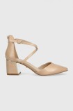 Aldo pumps Grarwen culoarea bej, cu toc drept, 13309292.GRARWEN