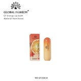 Balsam de buze hidratant, vaselină cu hidratare dublă, Global Fashion, Portocală
