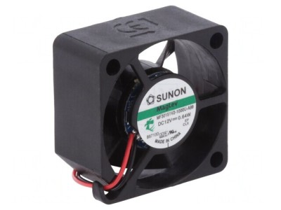 Ventilator DC Axial 12V 30x30x15mm 19dBA foto