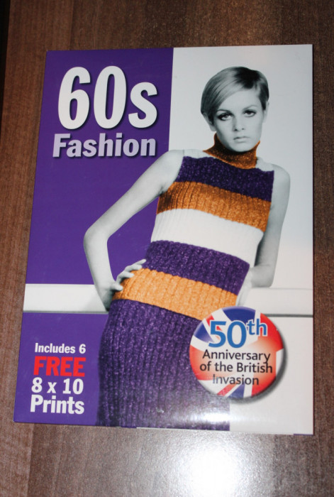 60s Fashion 50th Anniversary of the British Invasion Carte 6 fotografii colectie