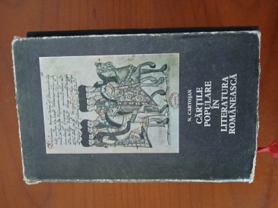 Pachet 2 Volume Cărtile Populare In Literatura Romanească-N.Cartojan. foto