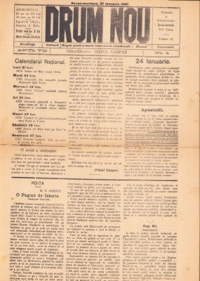 HST Z231 Ziar Drum Nou 4/1929 Bocșa Montană foto