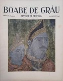 Boabe de grau. Revista de cultura. Anul IV, nr. 10/octombrie 1933
