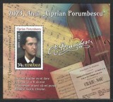 Romania 2023 Mi 8232 bl 960 MNH - Anul Ciprian Porumbescu