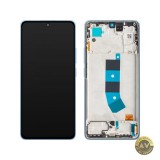 Display cu Touchscreen Xiaomi Redmi Note 13 4G cu Rama Albastru (Ice Blue) Service Pack 56000100N700