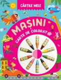 Cartile mele: Masini. Carte de colorat