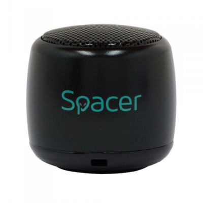 Boxa portabila Spacer Cri Cri, Bluetooth, Putere 3W, Negru foto