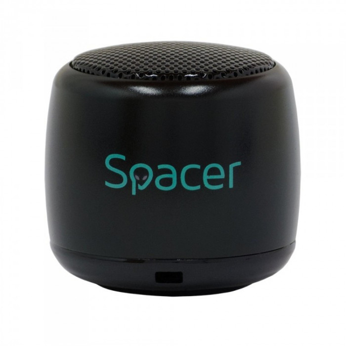 Boxa portabila Spacer Cri Cri, Bluetooth, Putere 3W, Negru