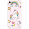 Husa silicon pentru Apple Iphone 5 / 5S / SE, Cute Unicorn