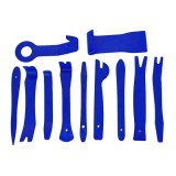 Cumpara ieftin Set profesional 11 chei extractoare pentru demontarea tapiteriei auto si a radioului, material plastic rezistent, 11 piese, culoare albastra