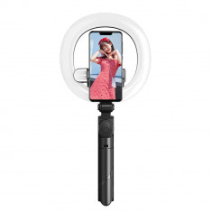 Trepied Selfiestick cu ring light XT-18S+ foto