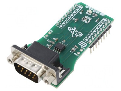 Placă Prototip UART TLE9251V CAN FD 3 Click foto