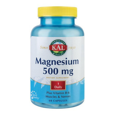 Magneziu 500mg, 60cps, Kal foto