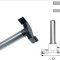 DEDRA Freza lemn pentru canelat 32.0 mm,coada 12 mm