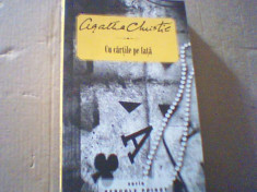 Agatha Christie - CU CARTILE PE FATA { Litera, 2014 } foto