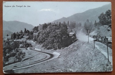 Carte postala, vedere din Timisul de Jos, 1947 foto