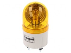 Semnalizator Rotativ Lumina Ambra 24VDC IP44 foto