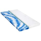Cumpara ieftin Topper saltea, 160 x 200 cm, spuma gel, 7 cm